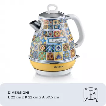Vedenkeitin Ariete 2869/0P 1,7L 2200W monivärinen keltainen