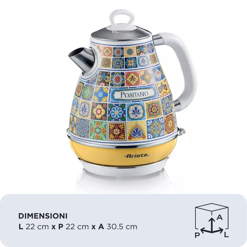 Vedenkeitin Ariete 2869/0P 1,7L 2200W monivärinen keltainen