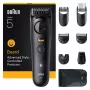 Braun BeardTrimmer 5 BT5560 partatrimmeri akku 40 2 cm märkä & kuiva musta