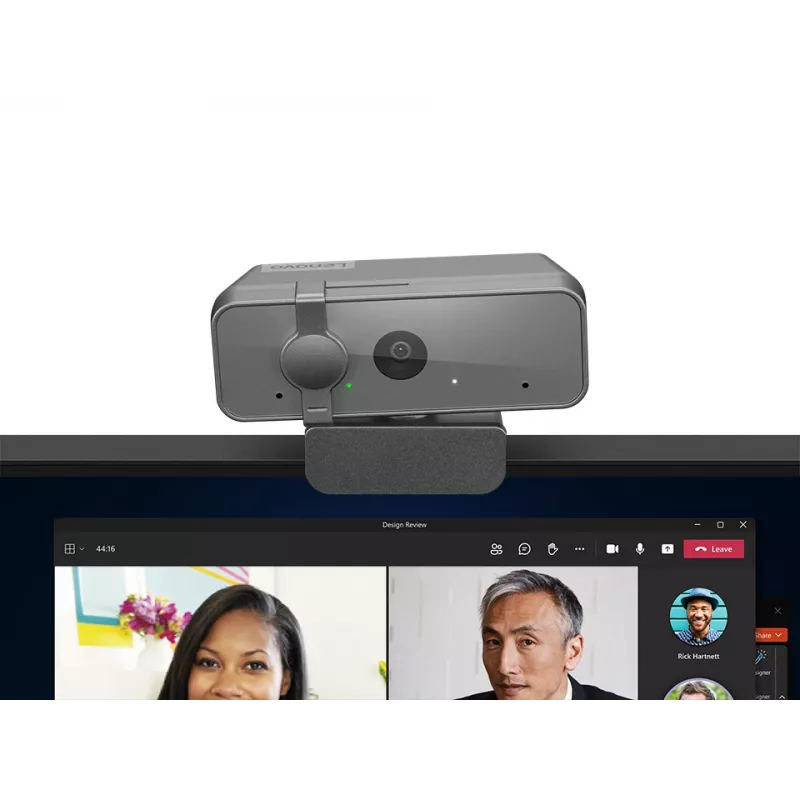 Lenovo GXC1S15023 verkkokamera 1920 x 1080 pikseliä USB 2.0 harmaa