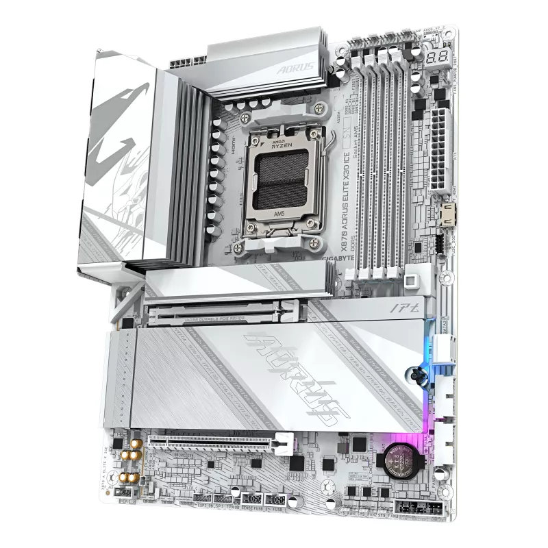 Emolevy GIGABYTE X870 AORUS ELITE X3D ICE, AMD X870, kanta AM5, ATX