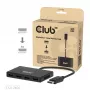 CLUB3D Quad DisplayPort™ -keskitin – 4 x 4K resoluutio @ 30Hz, MST-tuki