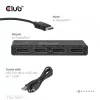 CLUB3D Quad DisplayPort™ -keskitin – 4 x 4K resoluutio @ 30Hz, MST-tuki