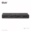 CLUB3D Quad DisplayPort™ -keskitin – 4 x 4K resoluutio @ 30Hz, MST-tuki