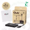 CLUB3D Quad DisplayPort™ -keskitin – 4 x 4K resoluutio @ 30Hz, MST-tuki