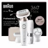 Braun Silk-épil 9 Flex 9-360 3D 40 pinsettiä rose, valkoinen