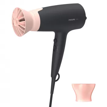 Philips 3000 series BHD350/10 hiustenkuivaaja, DC, musta, pinkki, ripustussilmukka, 1,8 m, 2100 W, 220 - 240 V