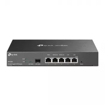 TP-Link SafeStream gigabit Multi-WAN VPN-reititin, Ethernet WAN, gigabit Ethernet, musta