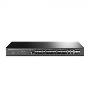 TP-Link Omada 24-porttinen SFP L2+ hallittava kytkin 4 10GE SFP+-paikalla