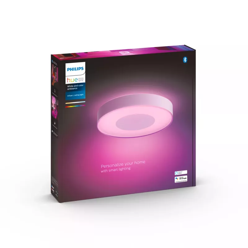Philips Hue White and colour ambience Infuse suuri kattovalaisin