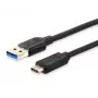 Equip USB 3.0 Type-C - Type-A -kaapeli, 0,5 m