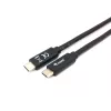 Equip USB 3.2 Gen 1x1 Type-C - C, M/M, 2,0 m, 2 m, USB C, USB C, USB 3.2 Gen 1 (3.1 Gen 1), 5 Gbit/s, musta
