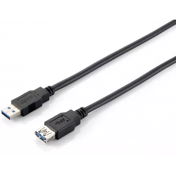USB 3.0 Type-A -jatkokaapeli pistoke - liitin Equip 128399 3 m