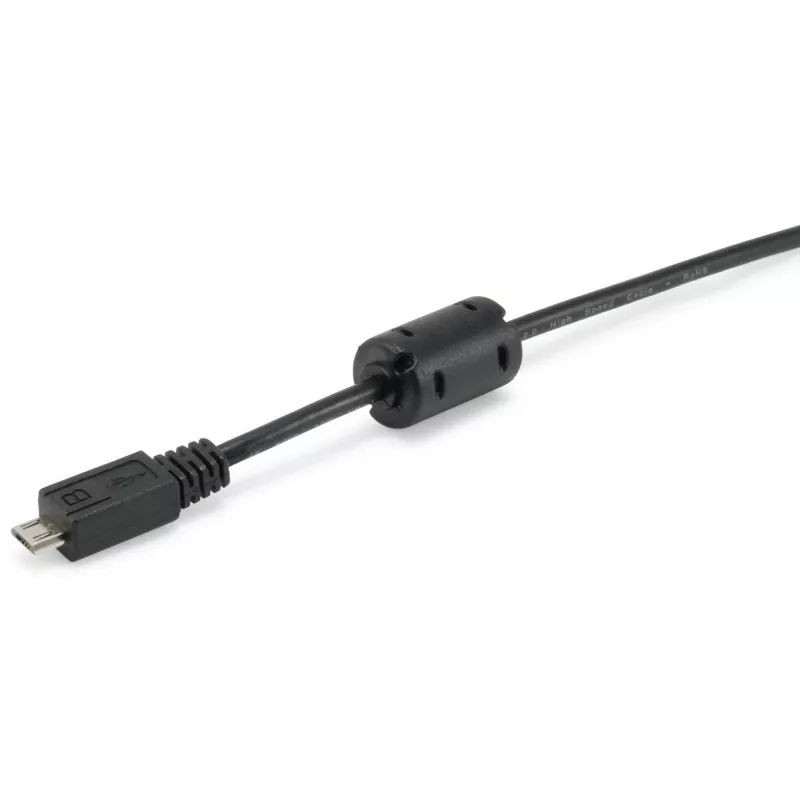 USB 2.0 Type-A - Micro-B -kaapeli Equip 128596 1,0 m musta