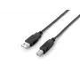 Equip USB 2.0 Type-A - Type-B -kaapeli, 2,0 m, musta