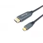Equip USB-C - HDMI -kaapeli, M/M, 2,0m, 4K/60Hz, 2 m, USB Type-C, HDMI tyyppi A (Standard), pistoke, pistoke, suora