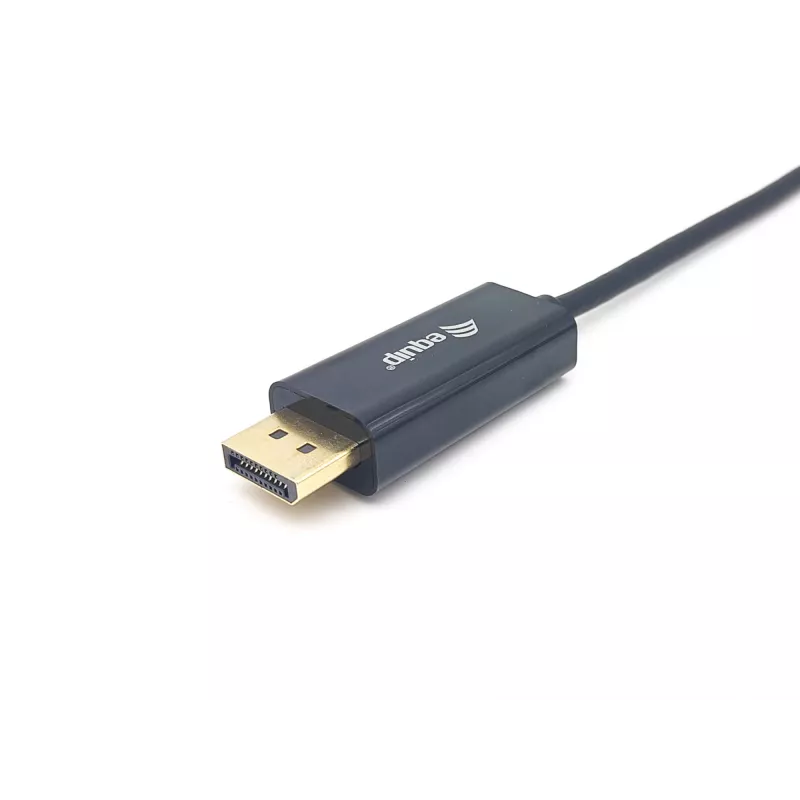 Equip USB-C - DisplayPort -kaapeli, pistoke/pistoke, 2,0 m, 4K/60Hz