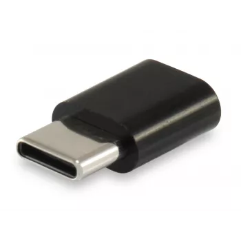 Equip USB Type-C - Micro USB -adapteri, USB C, Micro USB B, musta