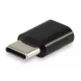 Equip USB Type-C - Micro USB -adapteri, USB C, Micro USB B, musta