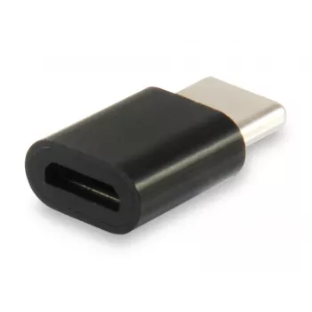 Equip USB Type-C - Micro USB -adapteri, USB C, Micro USB B, musta