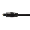 Equip TOSLINK optinen SPDIF-digitaaliäänikaapeli, 1,8 m, TOSLINK, uros, TOSLINK, uros, 1,8 m, musta