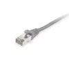 Equip Cat.6 S/FTP verkkokaapeli, 10 m, harmaa, 10 m, Cat6, S/FTP (S-STP), RJ-45, RJ-45, harmaa