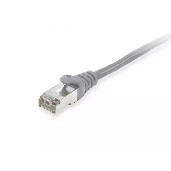 Equip Cat.6 S/FTP verkkokaapeli, 0,5 m, harmaa, 0,5 m, Cat6, S/FTP (S-STP), RJ-45, RJ-45, harmaa