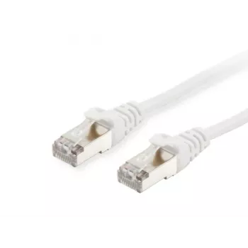 Equip Cat.6A S/FTP verkkokaapeli, 0,25 m, valkoinen, 0,25 m, Cat6a, S/FTP (S-STP), RJ-45, RJ-45, valkoinen