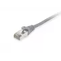 Verkkokaapeli Equip Cat.6A RJ-45 S/FTP 0,25 m harmaa