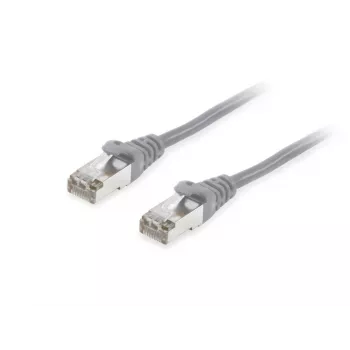 Equip Cat.6A S/FTP -verkkokaapeli, 15 m, harmaa, Cat6a, S/FTP (S-STP), RJ-45, RJ-45, harmaa