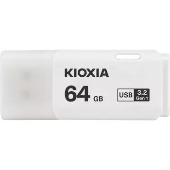KIOXIA Transmemory U301 - USB-muistitikku 64GB - USB 3.2 Gen 1 - valkoinen