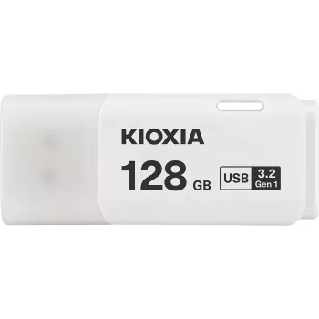 KIOXIA Transmemory U301 - USB-muistitikku 128GB - USB 3.2 Gen 1 - valkoinen
