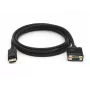 Equip DisplayPort-uros VGA (HD15) -uros -kaapeli, 2 m, VGA (D-Sub), DisplayPort, uros, uros, suora