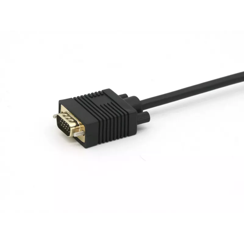 Equip DisplayPort-uros VGA (HD15) -uros -kaapeli, 2 m, VGA (D-Sub), DisplayPort, uros, uros, suora