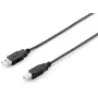 USB 2.0 Type-A - Type-B -kaapeli Equip 128861 3,0 m musta