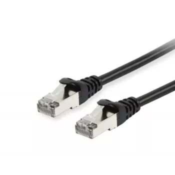 Equip Cat.6 S/FTP -verkkokaapeli, 5,0 m, musta, 5 m, Cat6, S/FTP (S-STP), RJ-45, RJ-45, musta