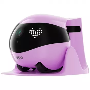 Valvontarobotti Enabot EBO AIR 2 – liikkuva kotikamera, pinkki