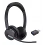 Yealink WH64 Hybrid Dual Teams -kuulokemikrofoni langaton kuulokemikrofoni toimistoon/callcenteriin Micro-USB Bluetooth musta