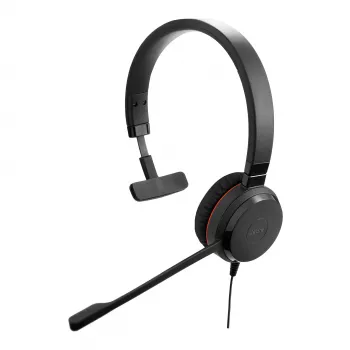 Jabra EVOLVE 30 II UC Mono, johdollinen, 150 - 7000 Hz, toimisto/asiakaspalvelu, 142 g, kuulokemikrofoni, musta