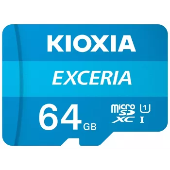 KIOXIA Micro-SD-muistikortti Exceria – FHD – 64 GB