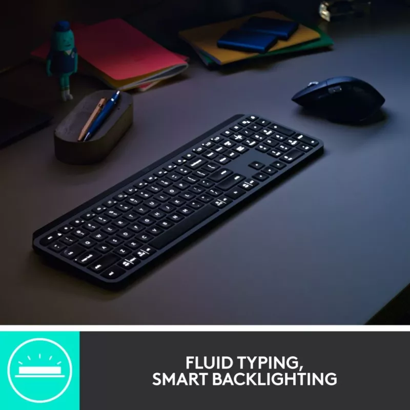 LOGITECH MX Keys Combo For Business Gen 2 - Graphite - Qwertz - saksa
