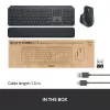 LOGITECH MX Keys Combo For Business Gen 2 - Graphite - Qwertz - saksa