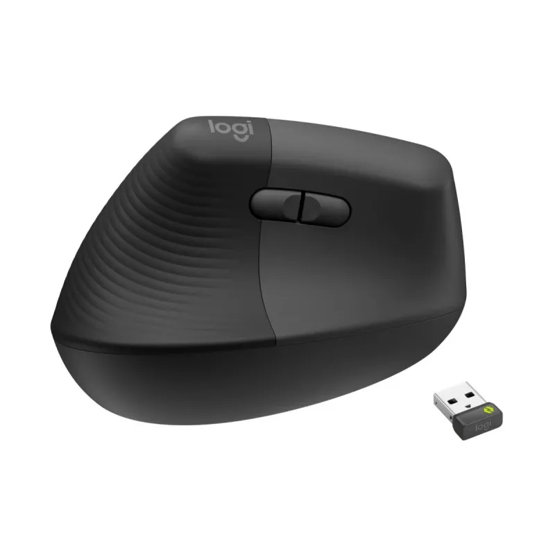 LOGITECH Wireless Mouse Lift For Business vasenkätinen Graphite/black
