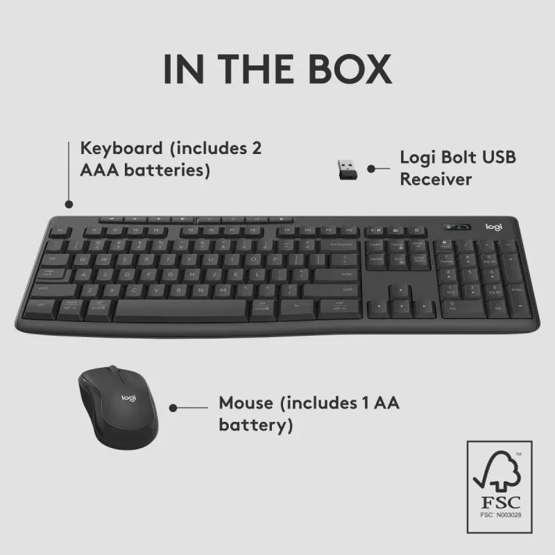 LOGITECH Mk370 Combo For Business Graphite Qwertz saksa