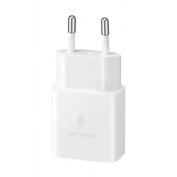 Mobiililaturi Samsung EP-T1510NWEGEU, 15W USB-C, 100–240V AC, sisäkäyttö, valkoinen
