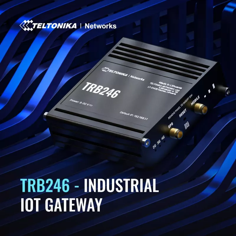 TELTONIKA Trb246 4G/LTE yhdyskäytävä