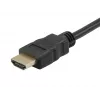 Equip HDMI - DVI-D Single Link -kaapeli, 2m, 2 m, HDMI, DVI-D, uros, uros, kulta
