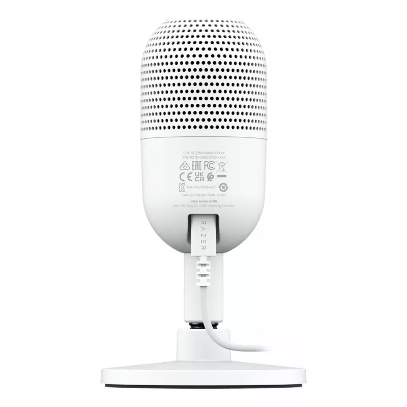 RAZER Seiren V3 Mini pöytämikrofoni – valkoinen