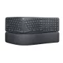 LOGITECH Ergo K860 – langaton jaettu näppäimistö grafiitti Qwertz saksa