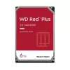 WESTERN DIGITAL kiintolevy – Red Plus WD60EFPX – 6 TB – SATA 6 Gb/s – 3,5 tuumaa – 5400 kierr./min – 256 MB välimuisti